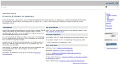 Desktop Screenshot of eremit.dk